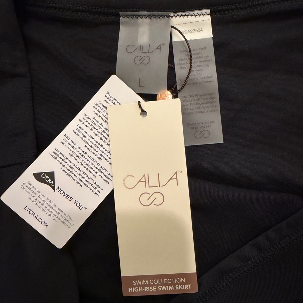 Calla High Rise Swim Skirt NWT - Picture 3 of 4